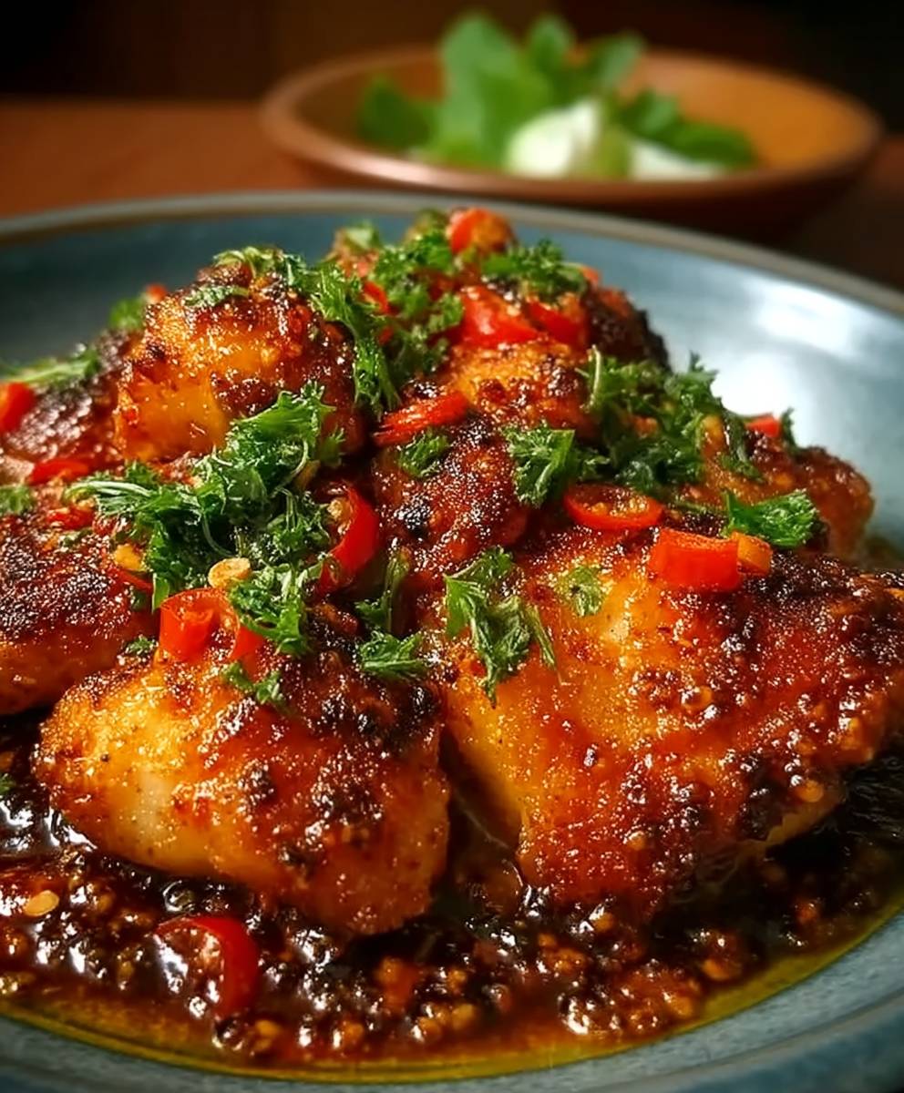 Poulet au piment doux