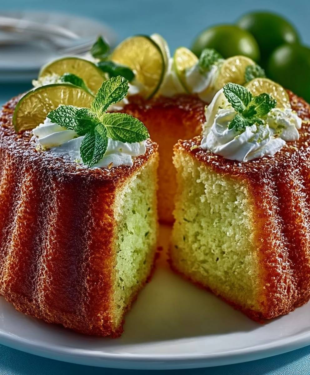 Gateau citron vert Floride