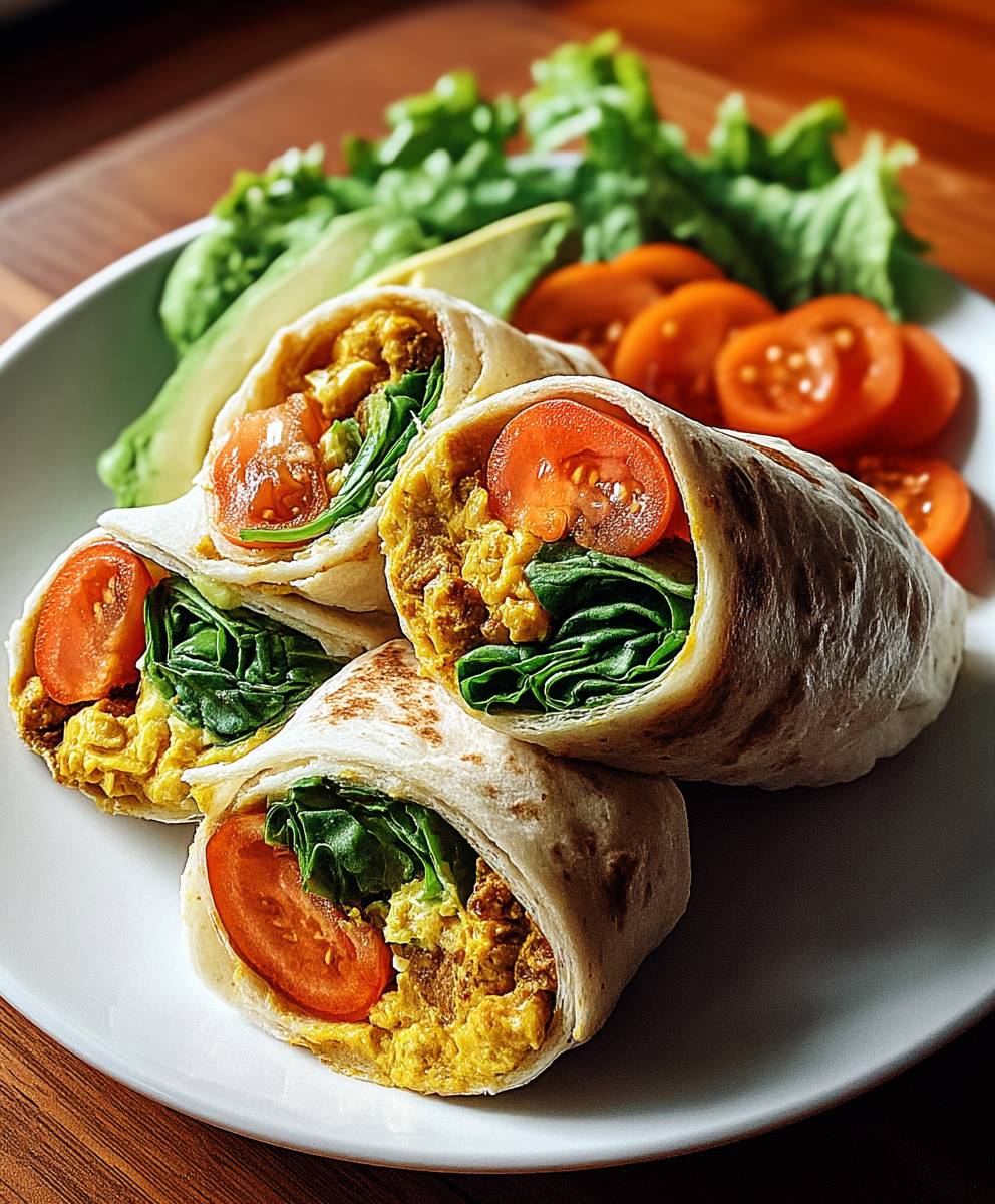 Burritos matinaux healthy