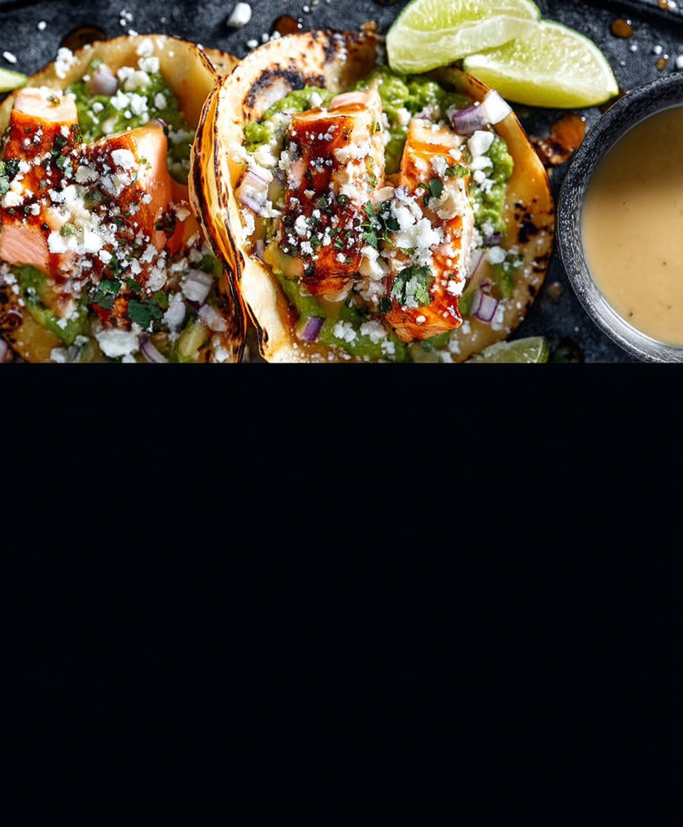 Tacos au saumon friteuse air