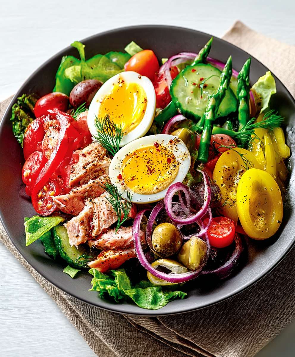 Salade Niçoise facile et authentique