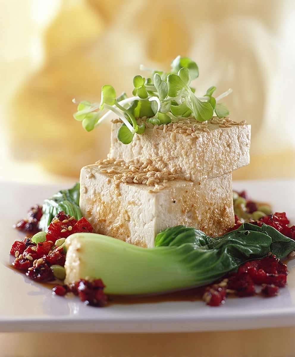 Sauté tofu légumes gingembre