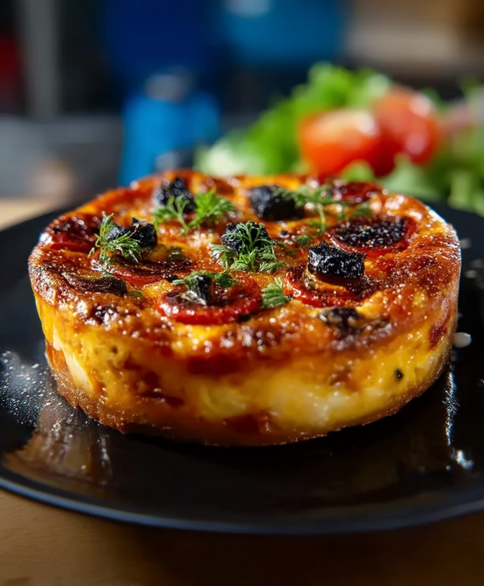 Flan provençal salé légumes