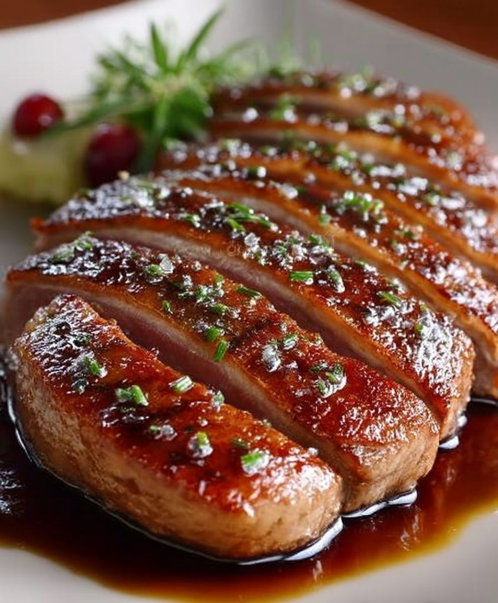 Magret de canard au four