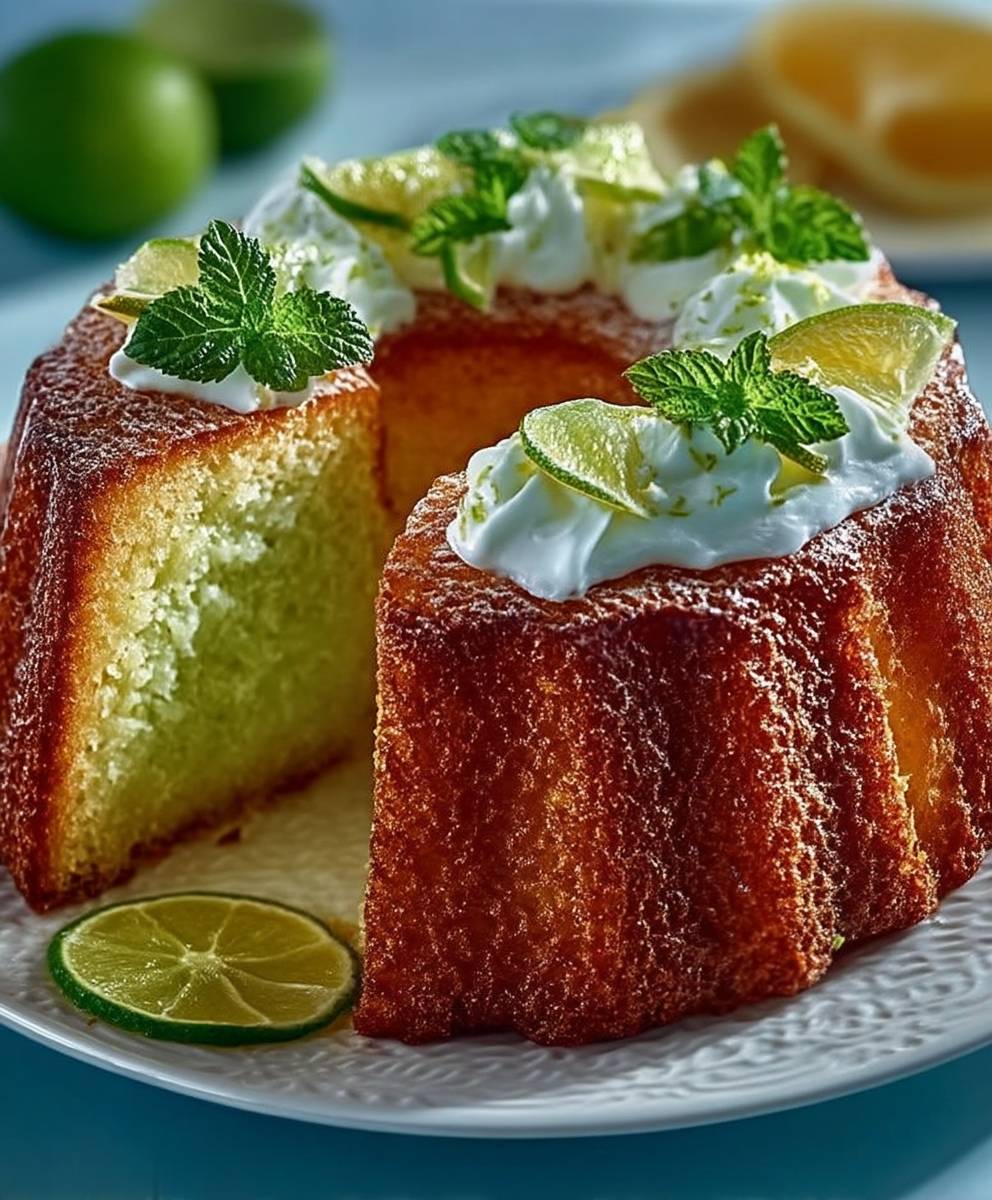 Gateau citron vert Floride
