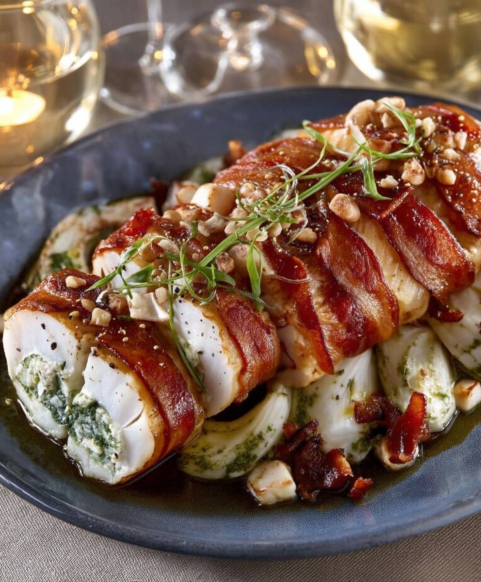 Rôti lotte en habit