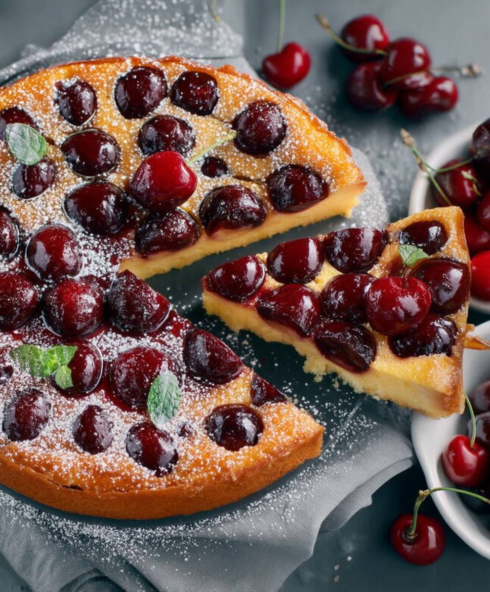 Clafoutis aux cerises facile