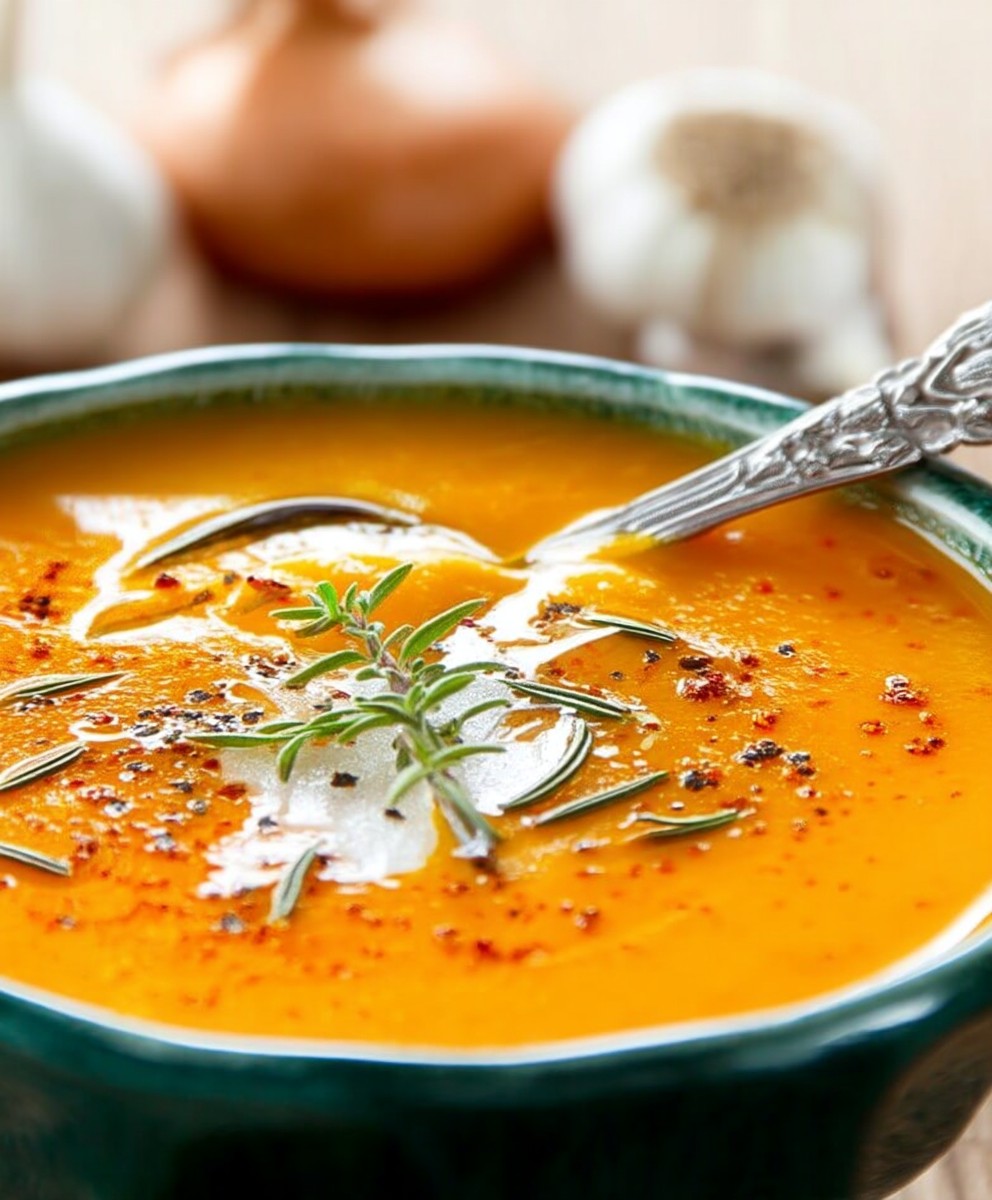 Velouté carotte cumin