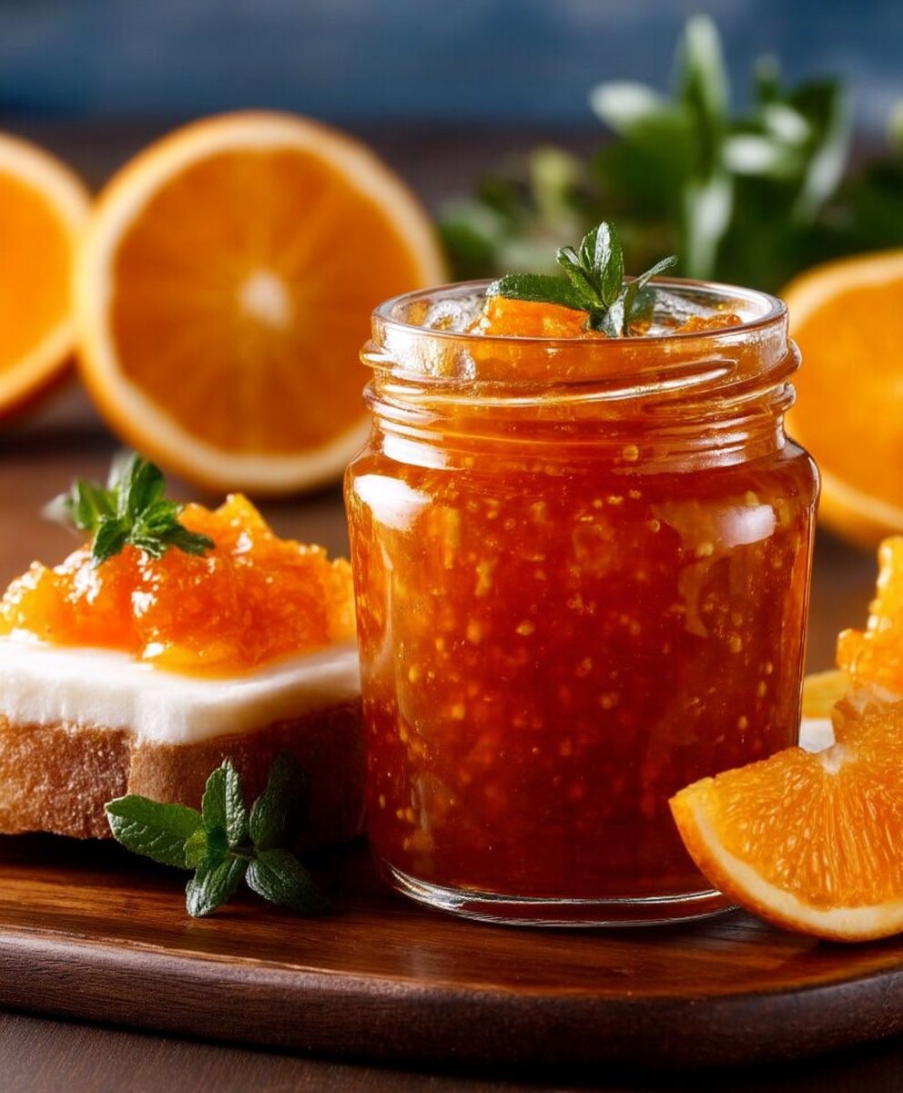 Marmelade orange maison