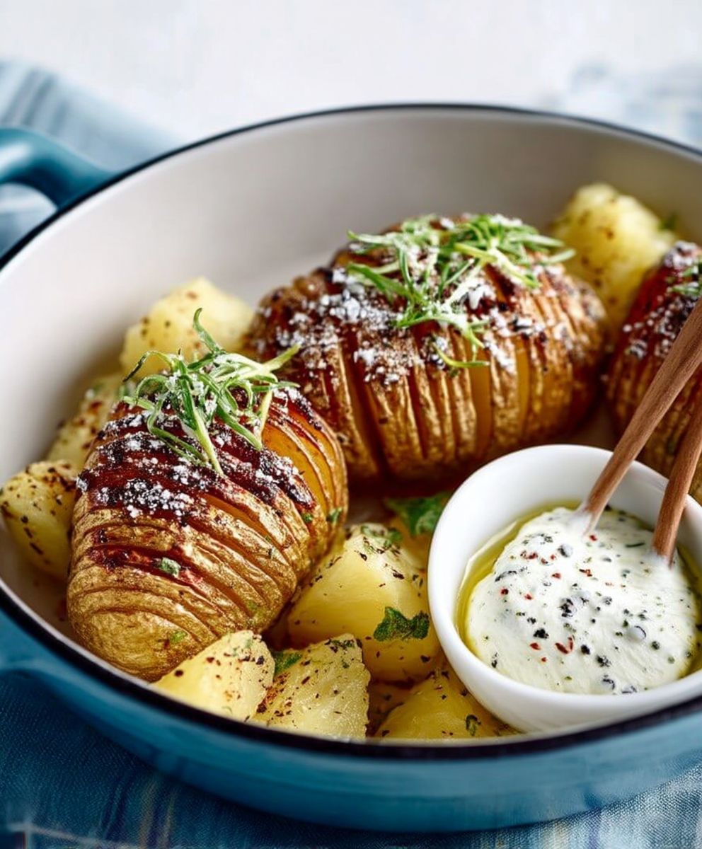 Pommes de terre Hasselback
