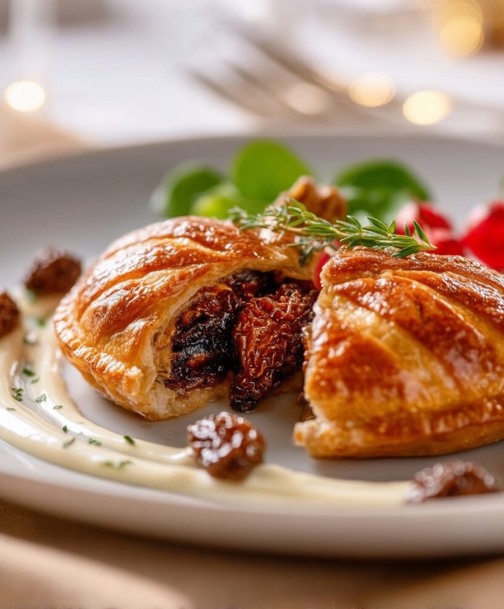 Caille aux morilles croustillant