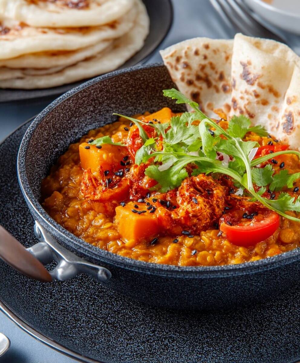 Dal lentilles butternut