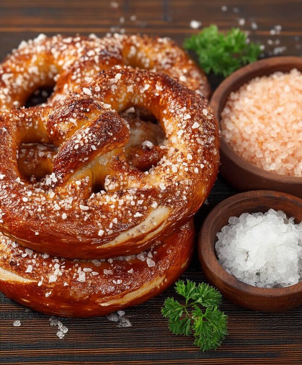 Bretzels au sel et cumin