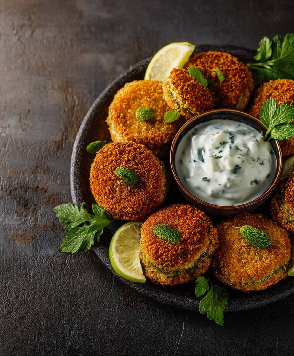 Falafels et tzatziki maison