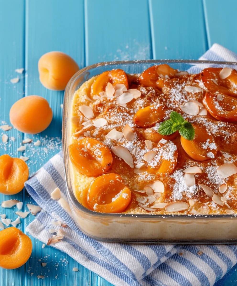 Clafoutis aux abricots