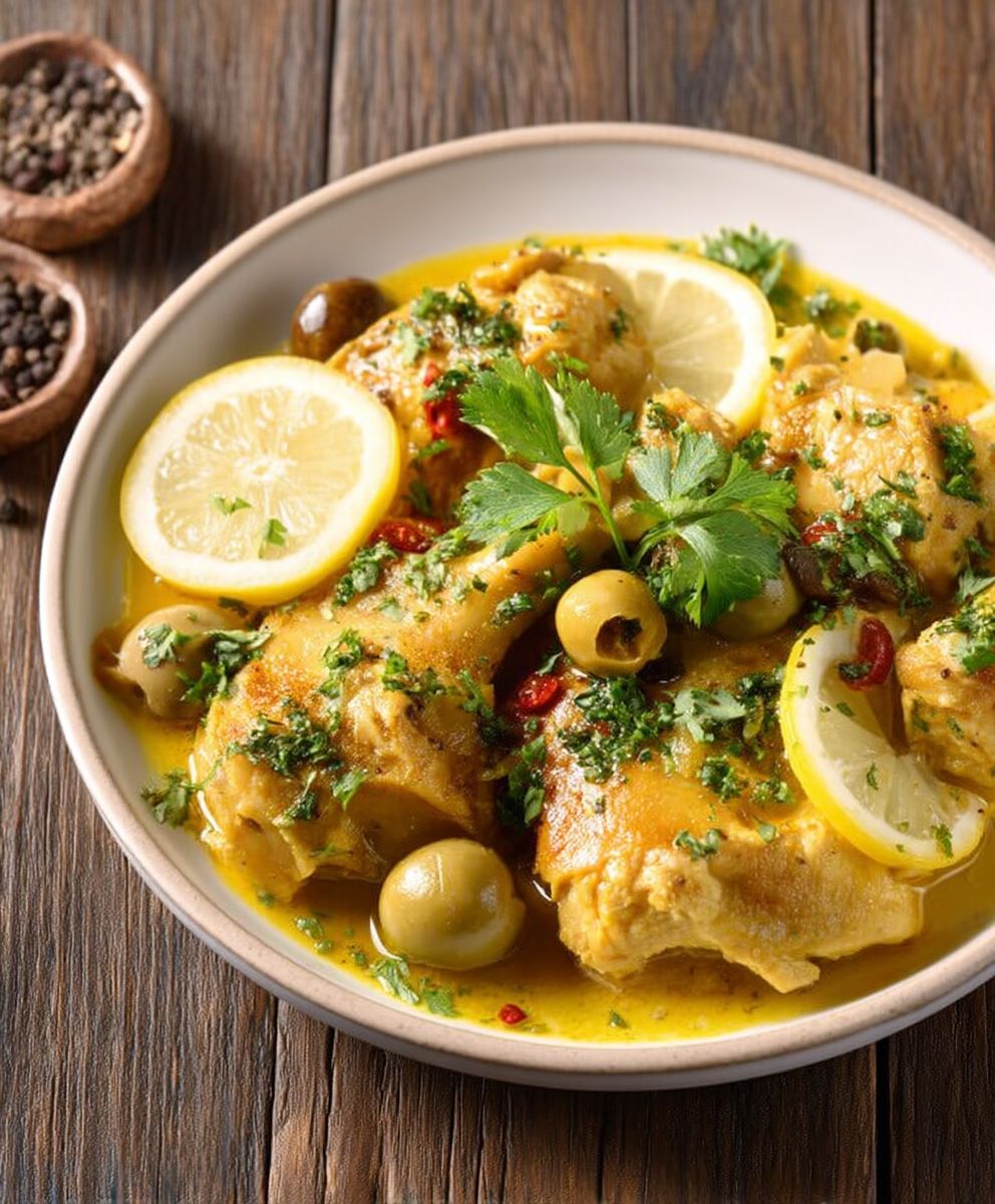 Mijoté citron olives