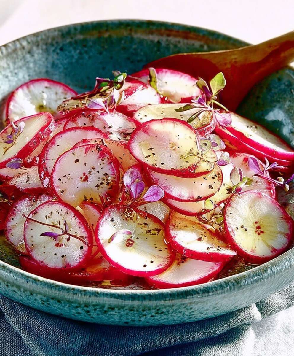 Salade de radis facile