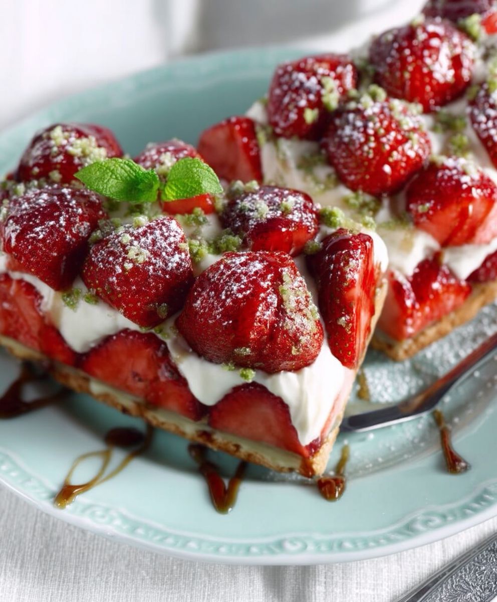 Tarte aux fraises facile