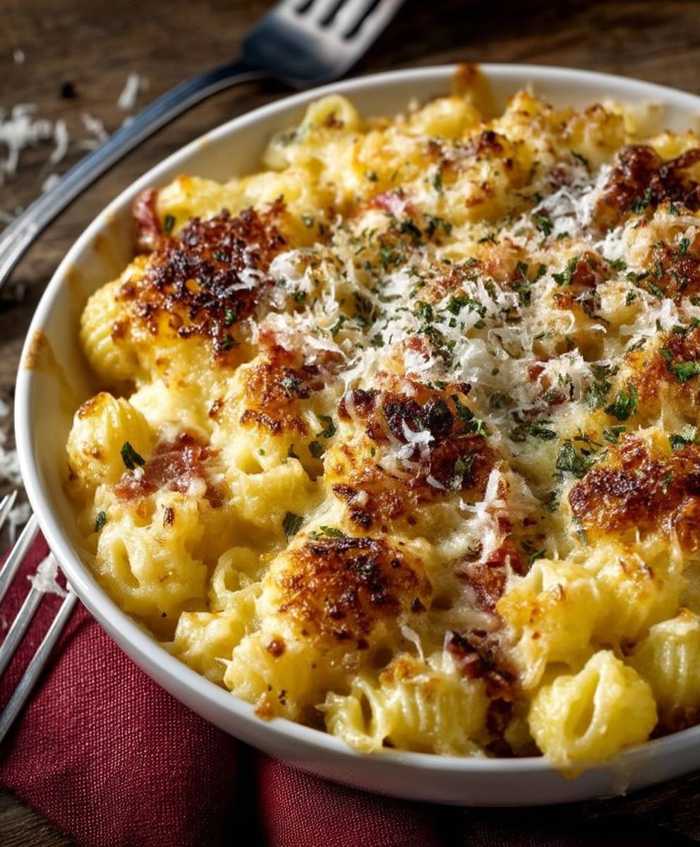 Gratin coquillettes Bayonne