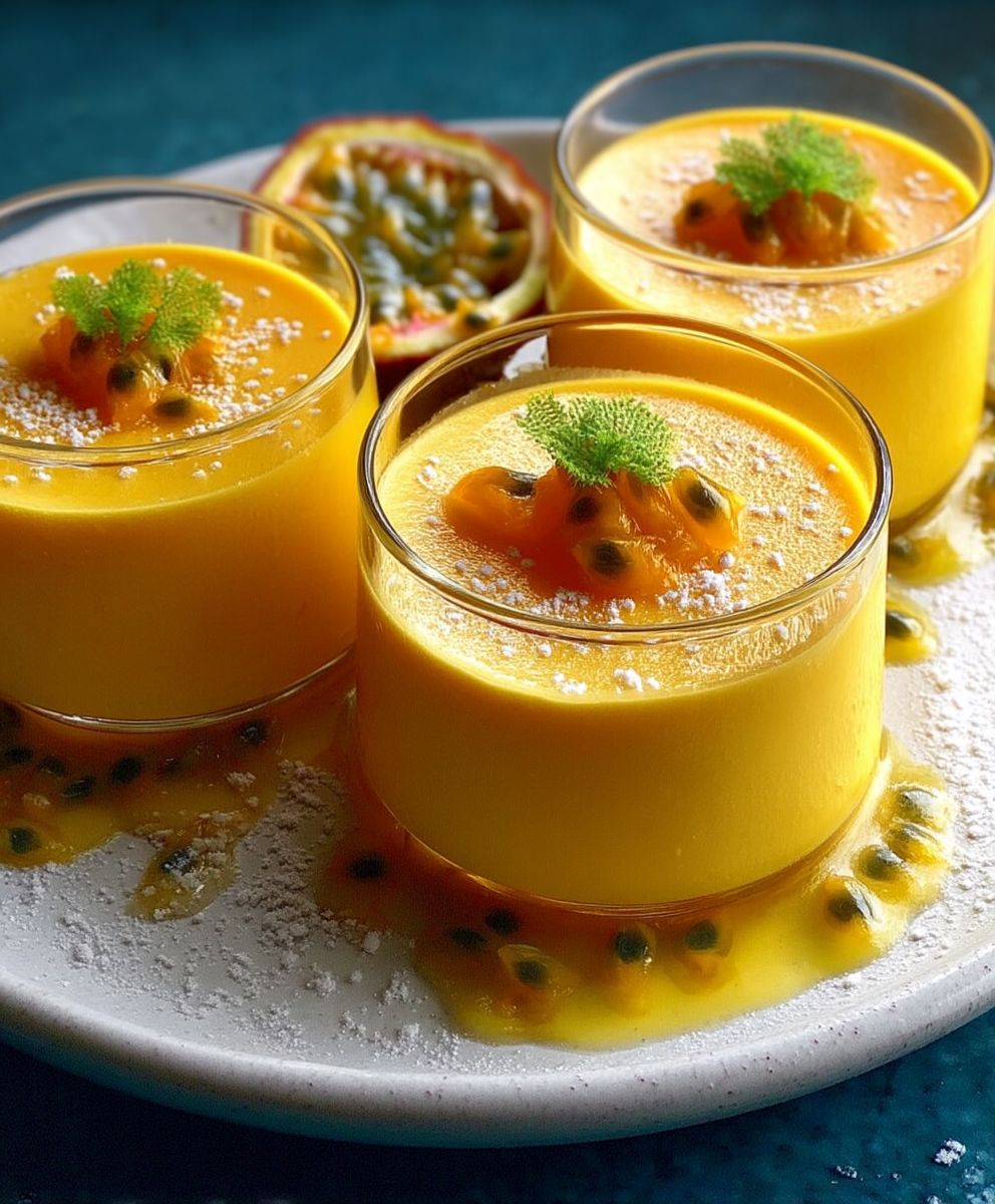 Mousse mangue passion
