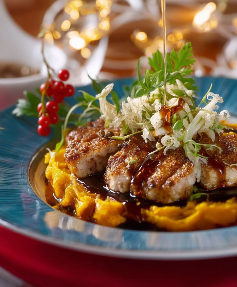 Ris de veau sauce café