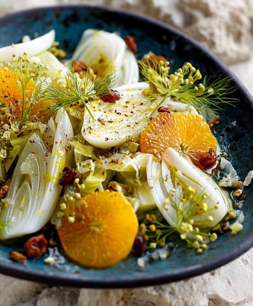 Salade fenouil orange