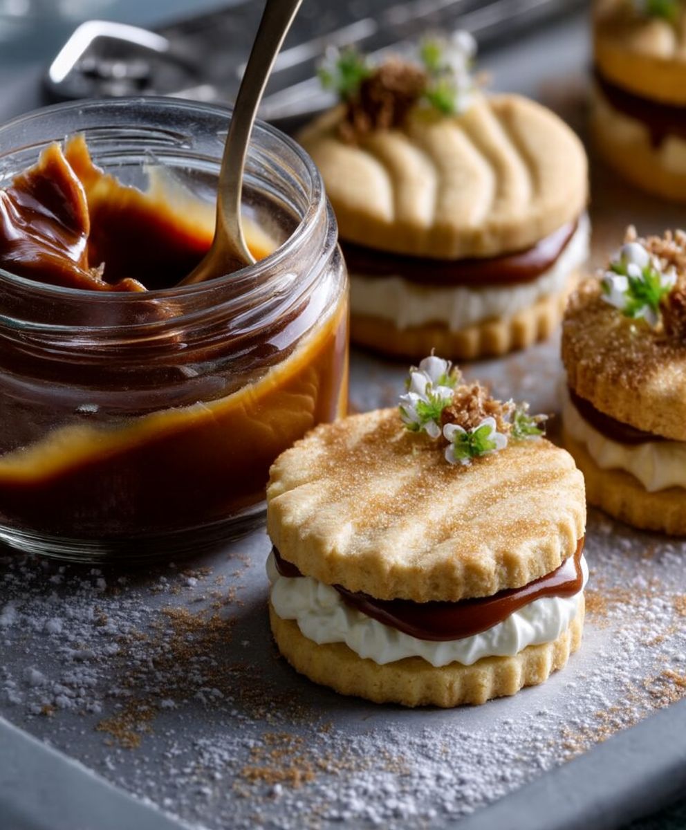 Sablés gingembre caramel