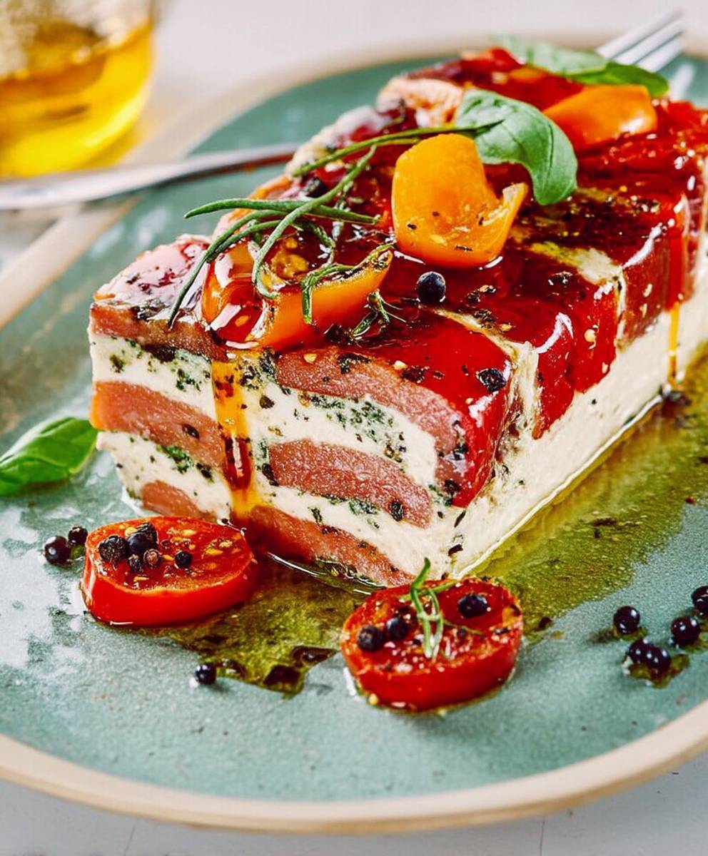 Terrine de poivrons facile