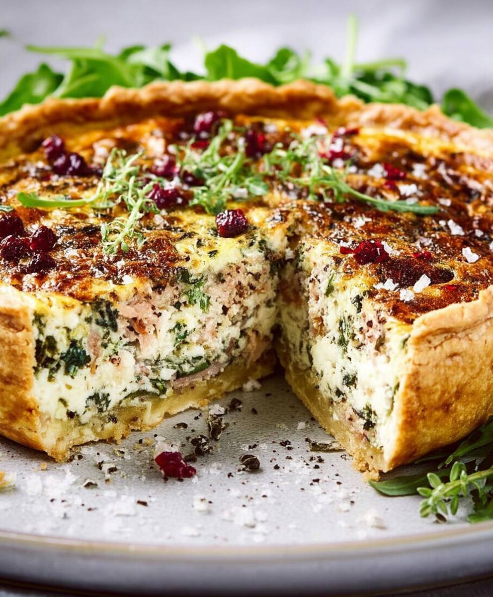 Quiche gourmande facile