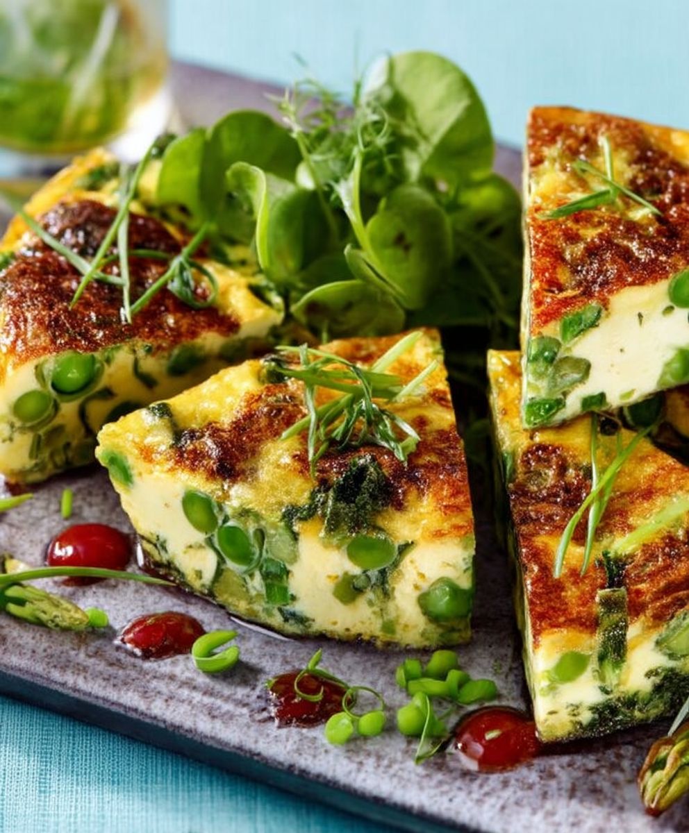 Frittatas au vert