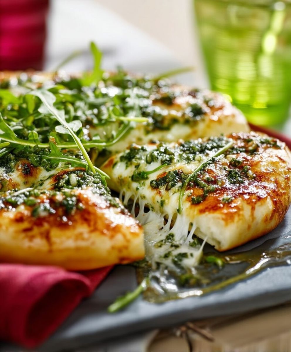 Tarte fromagère roquette facile