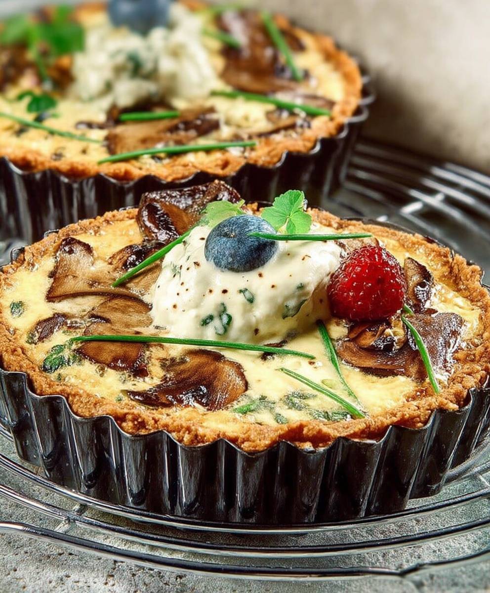 Tartelettes forestières sans pâte