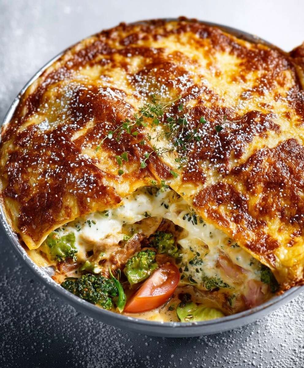 Lasagnes saveurs terre mer