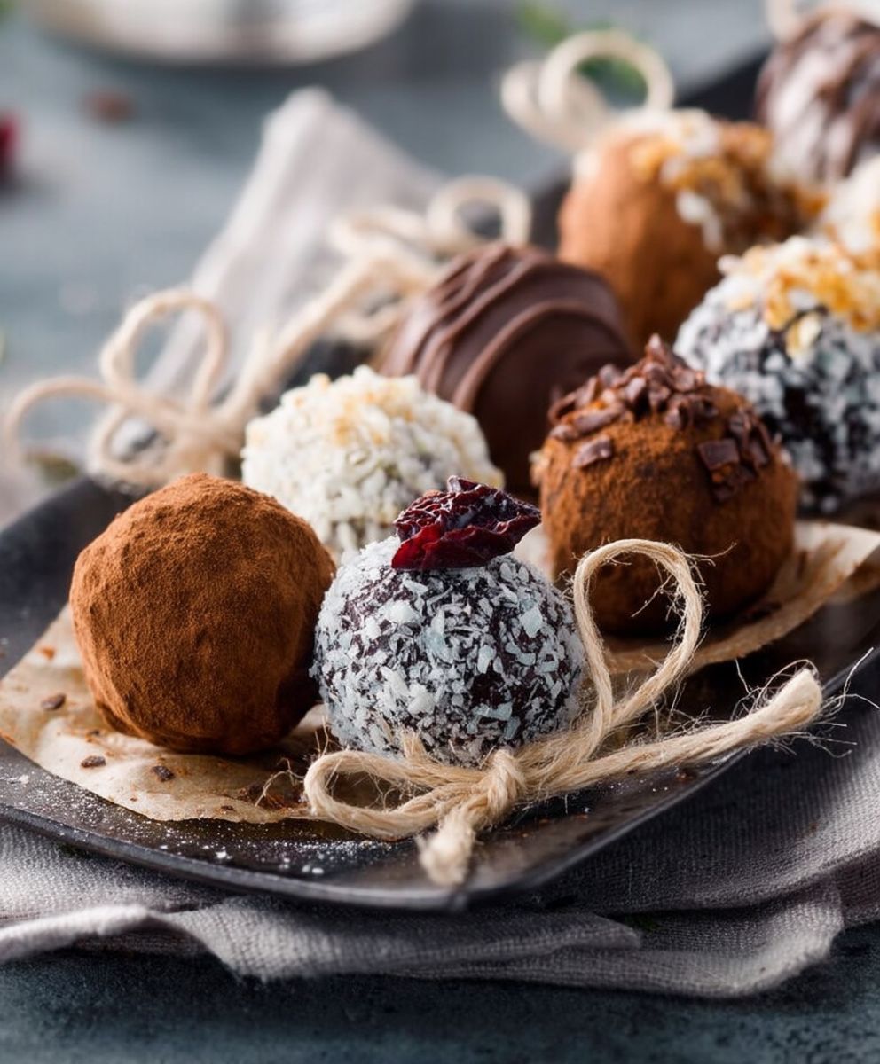 Truffes au chocolat maison