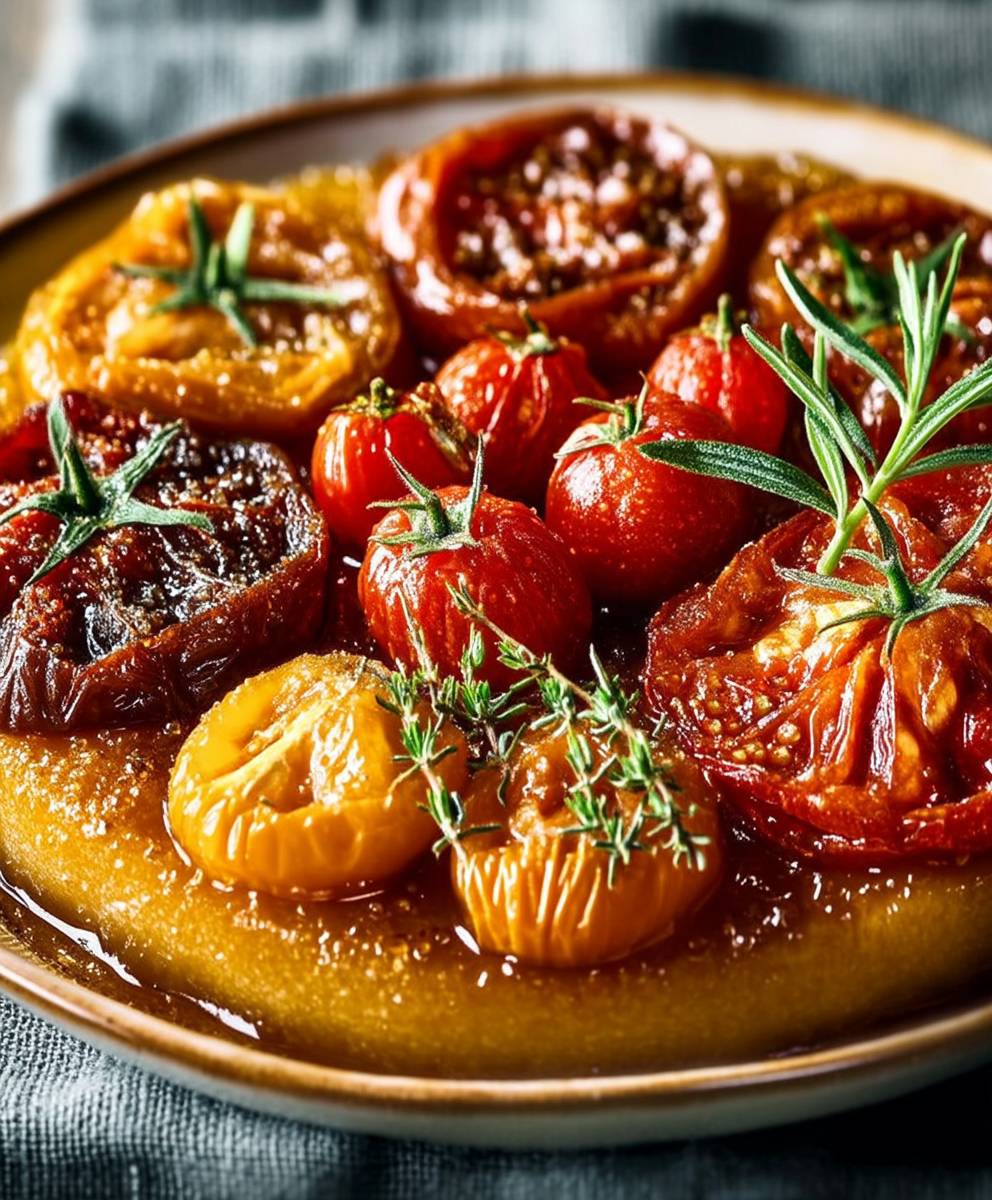 Tatin de tomates facile