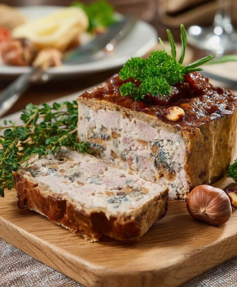 Pâté de campagne aux noisettes