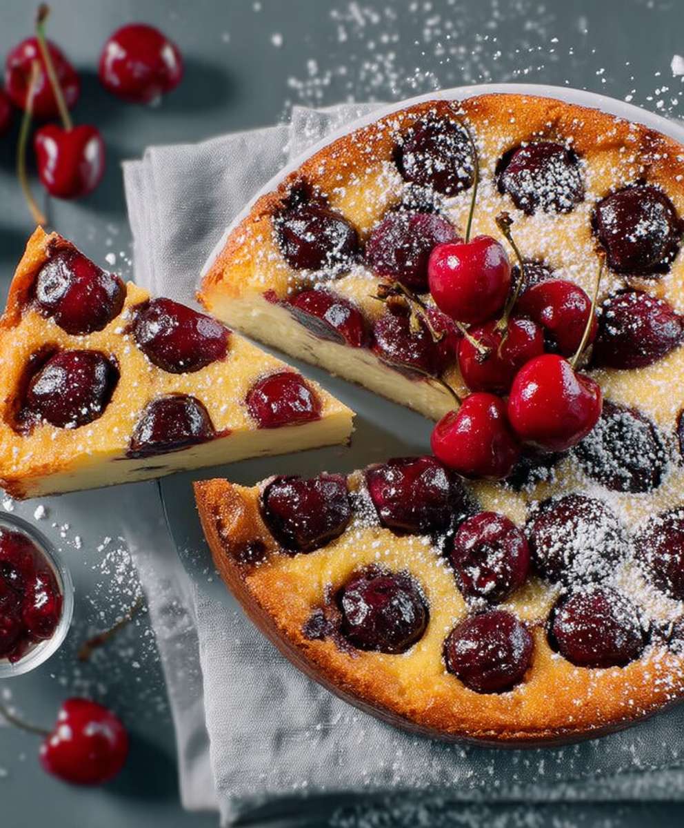 Clafoutis aux cerises facile