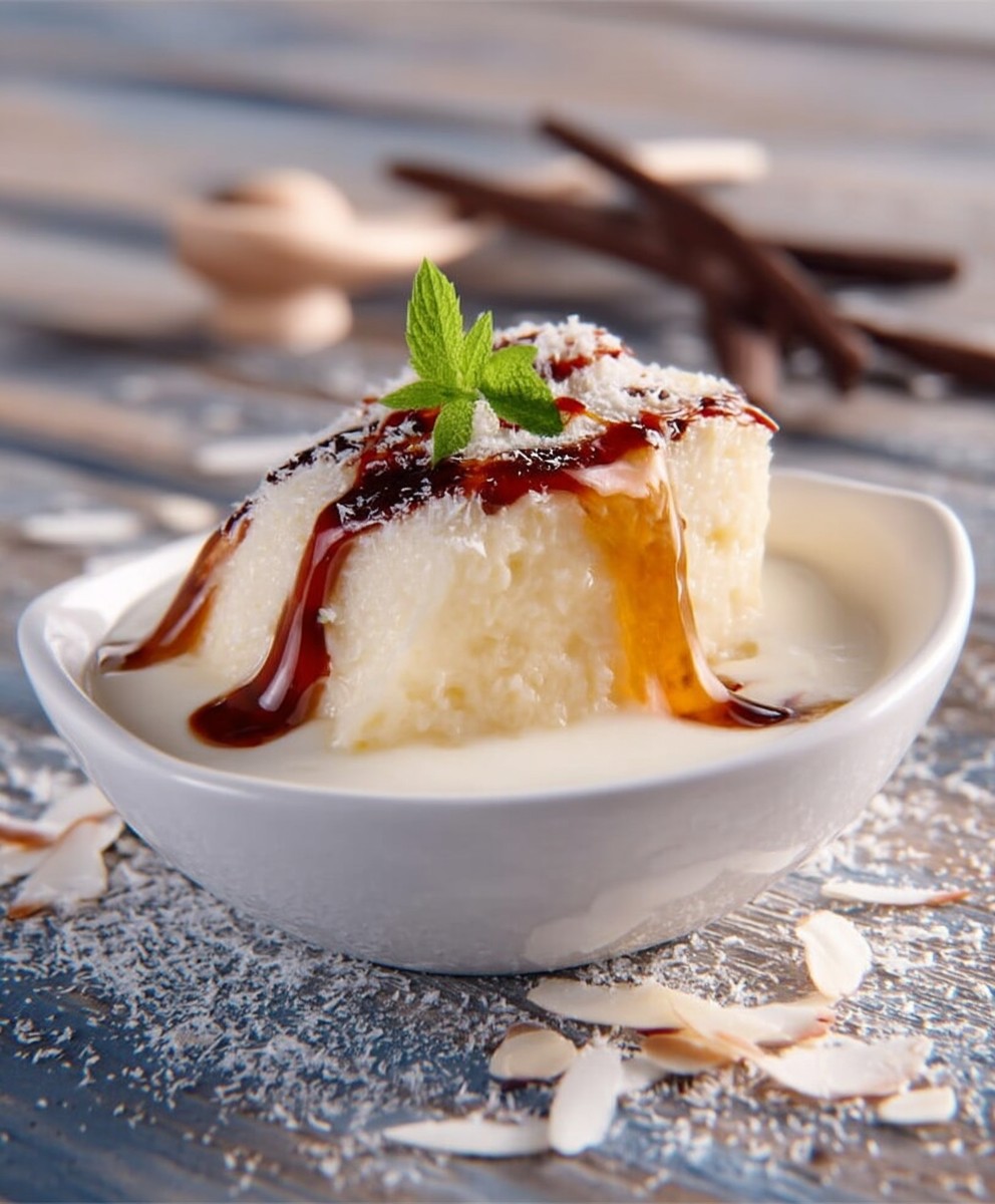 Île flottante dessert