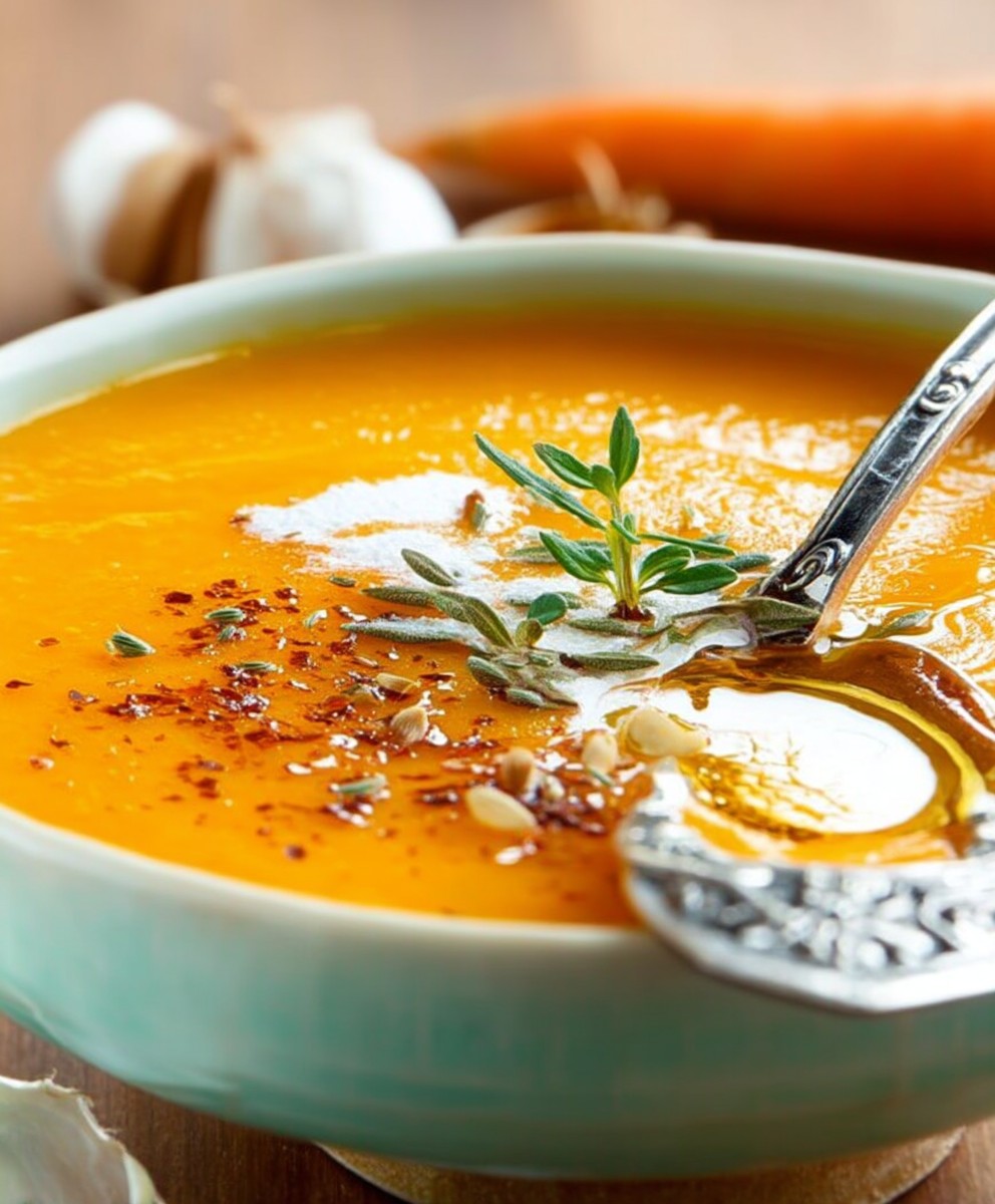 Velouté carotte cumin