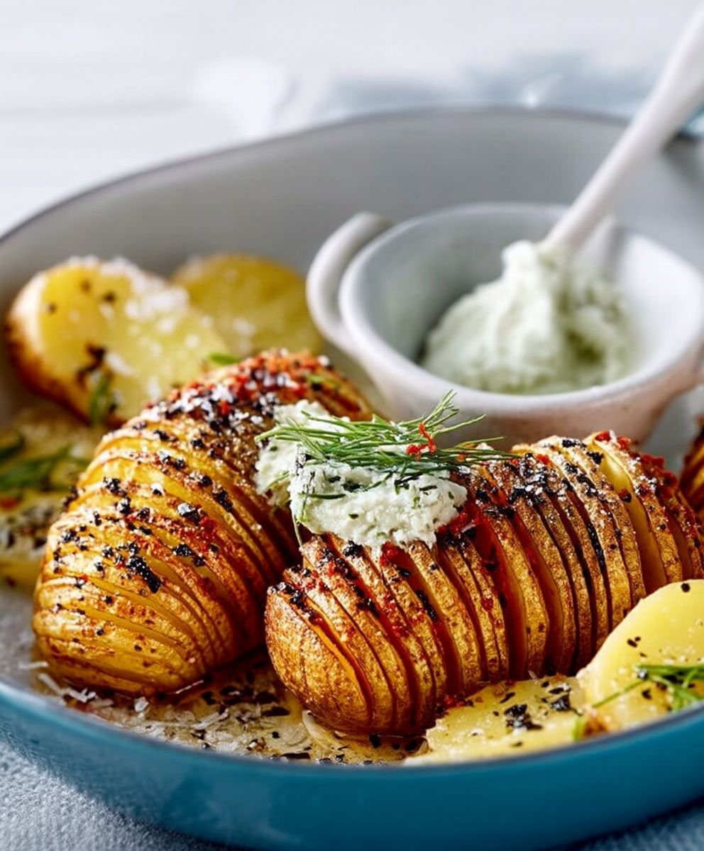 Pommes de terre Hasselback
