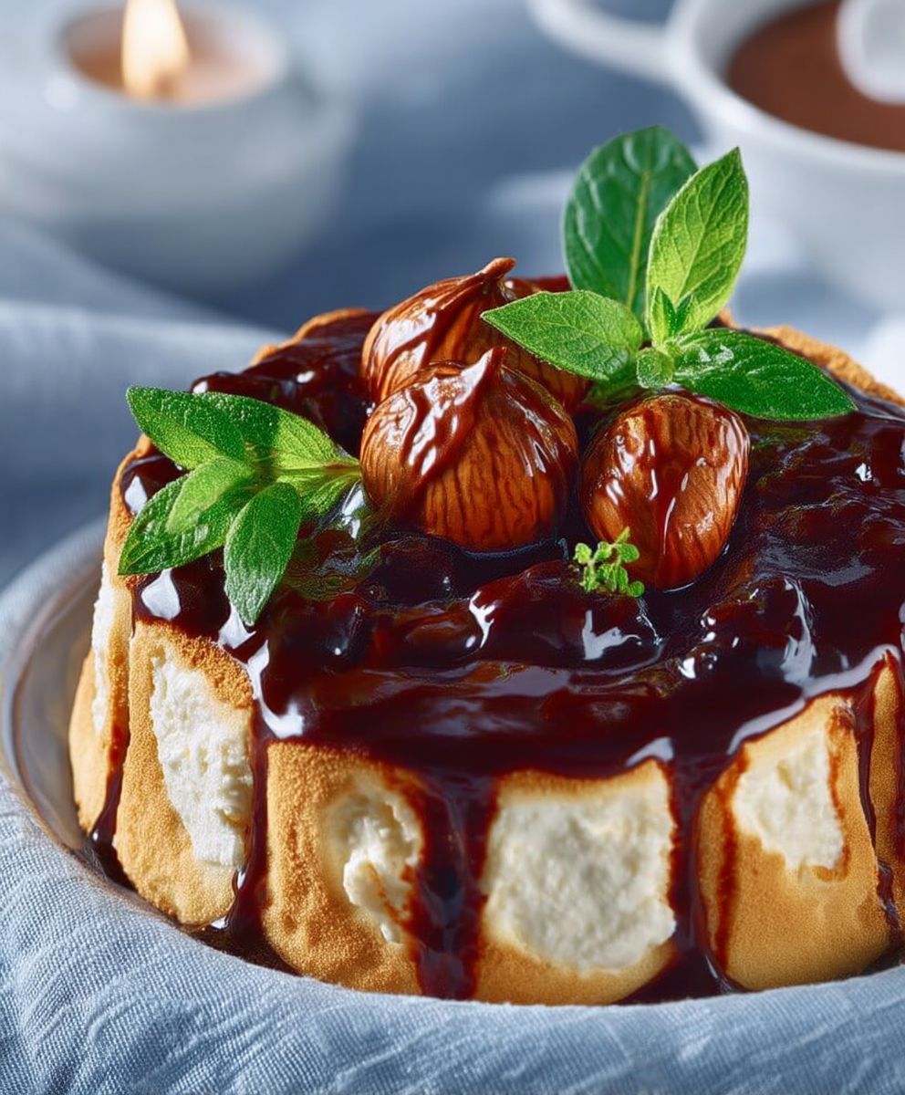 Charlotte crémeuse facile