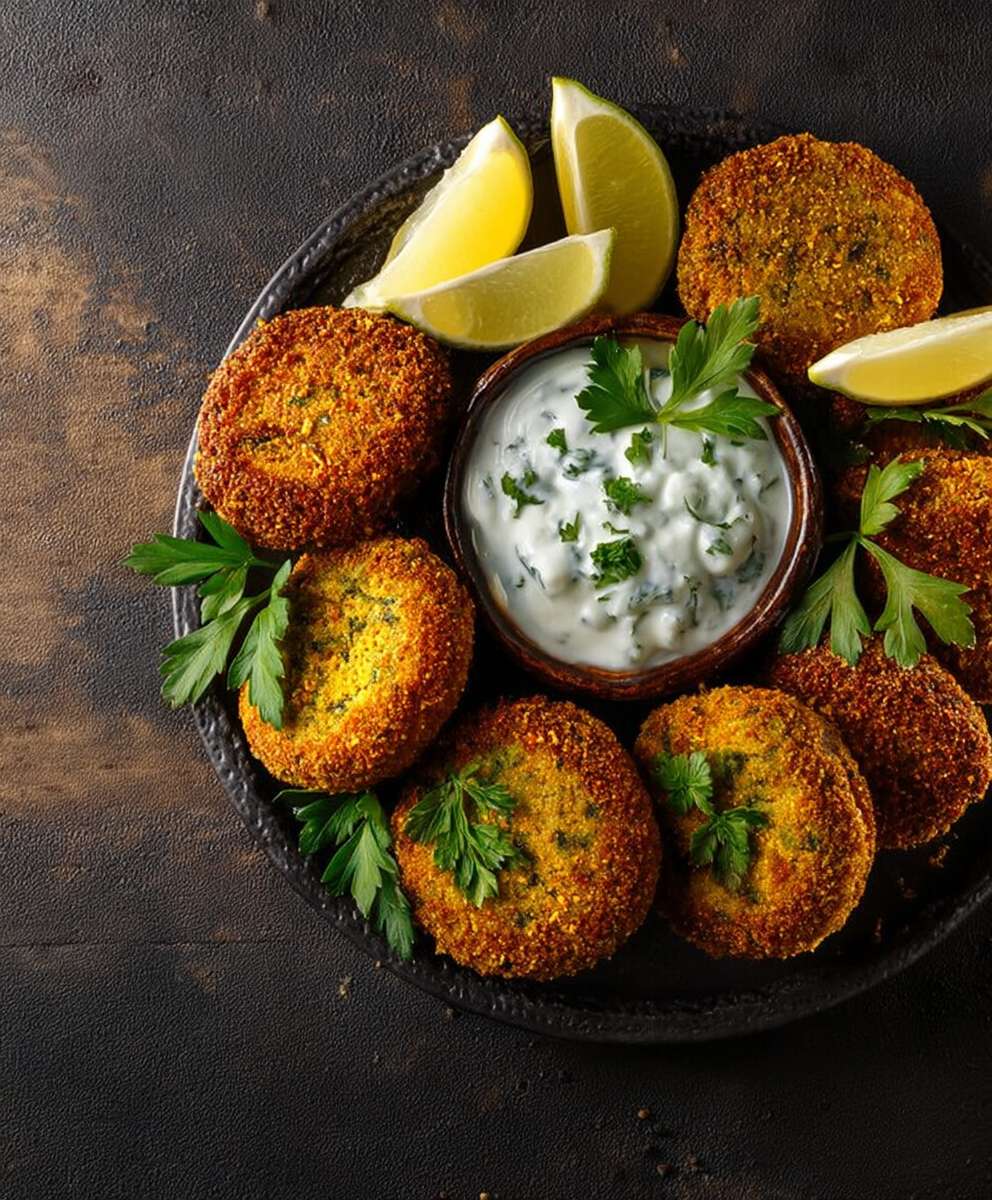 Falafels et tzatziki maison