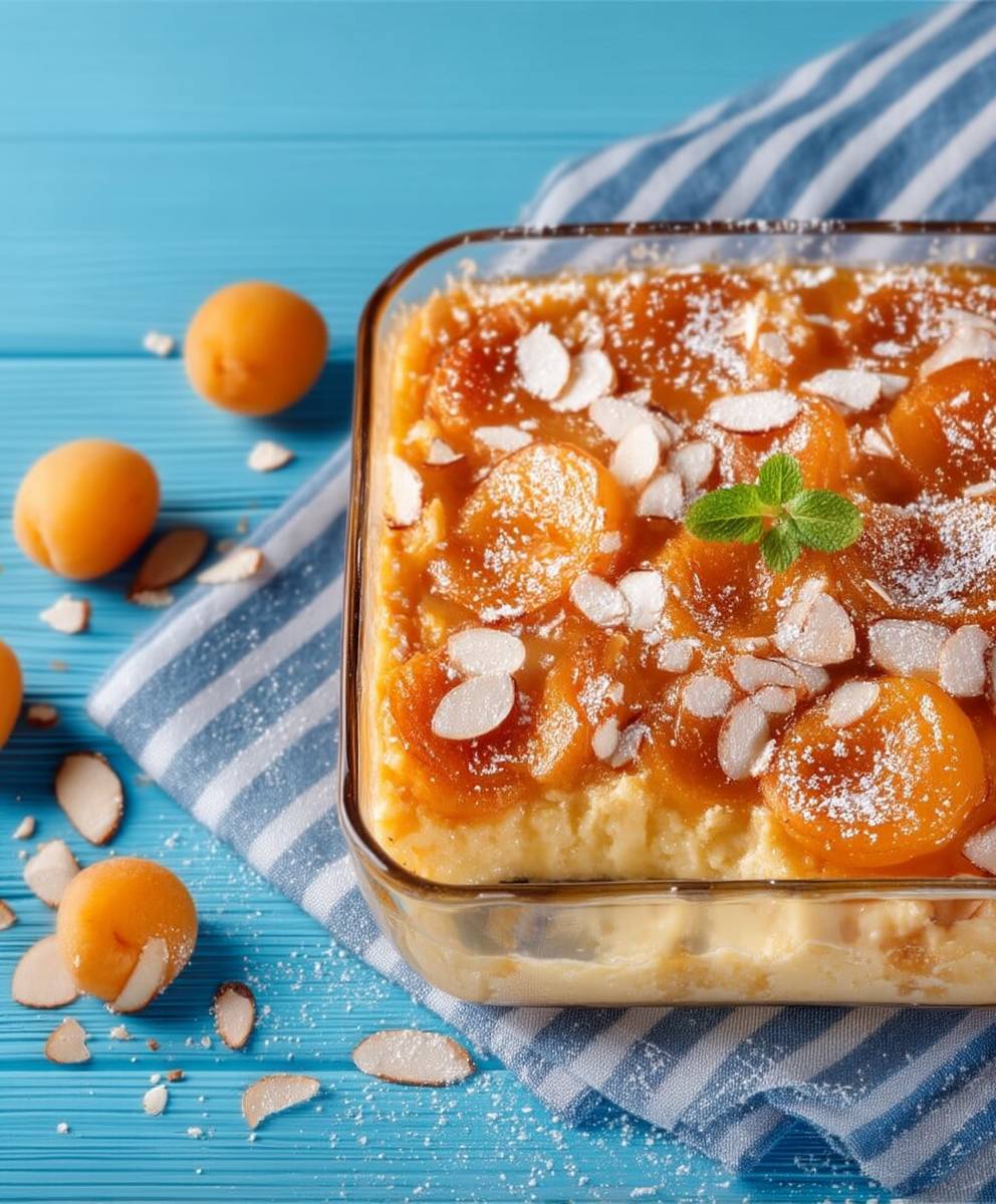 Clafoutis aux abricots