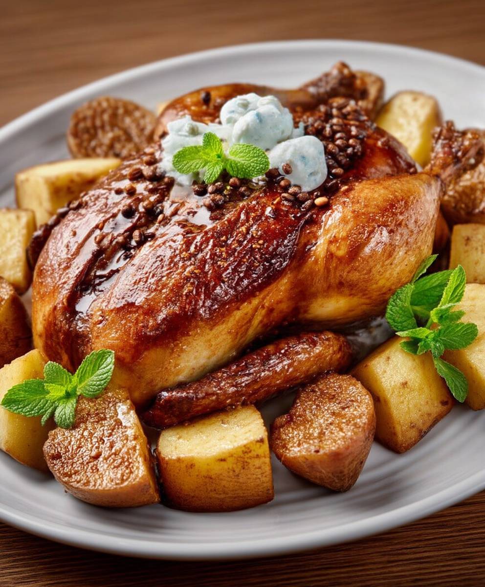 Rôti à la menthe facile