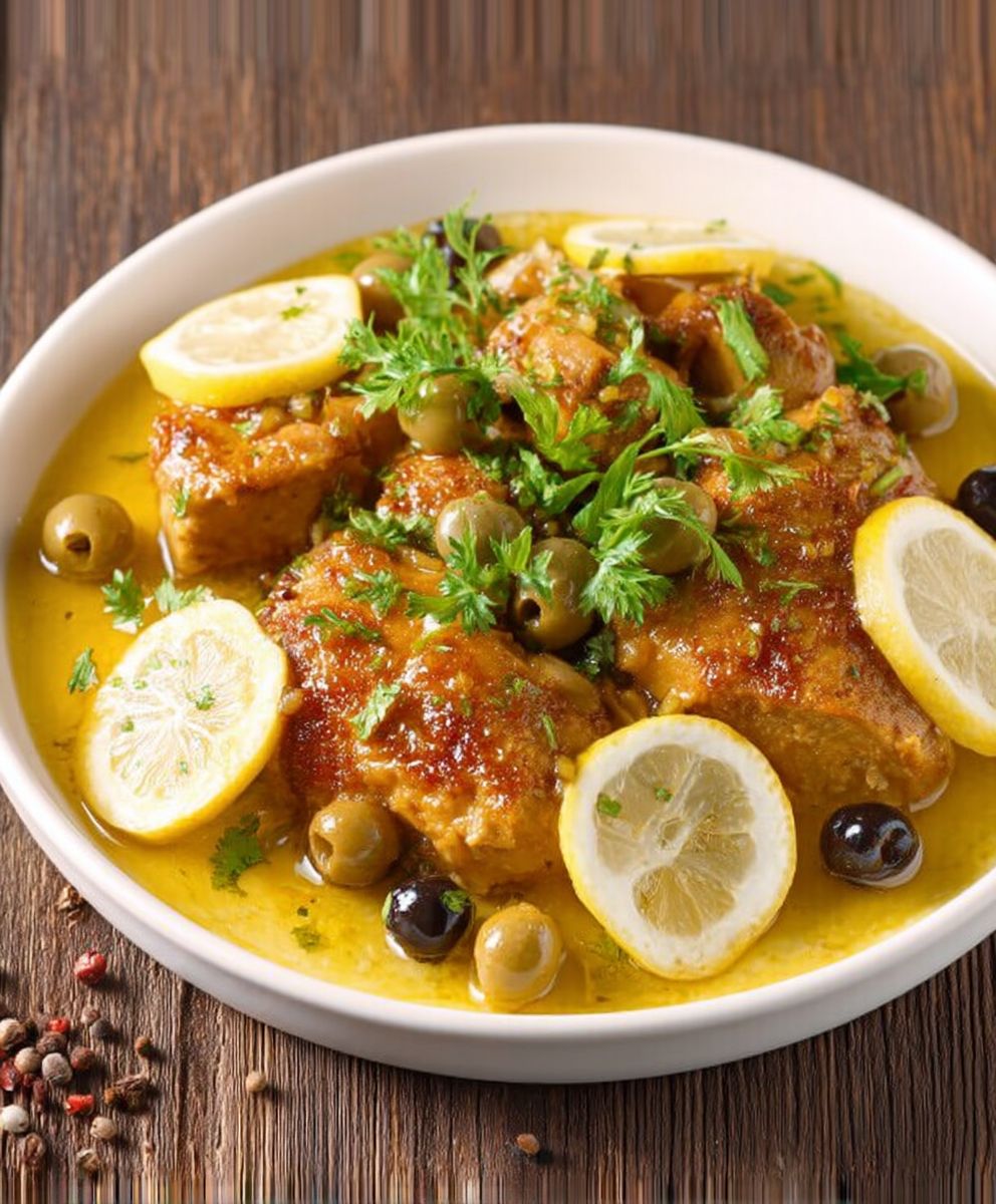 Mijoté citron olives