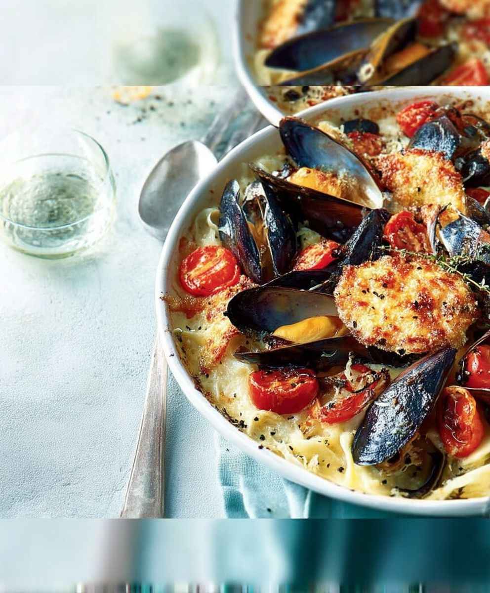 Moules tiella italienne