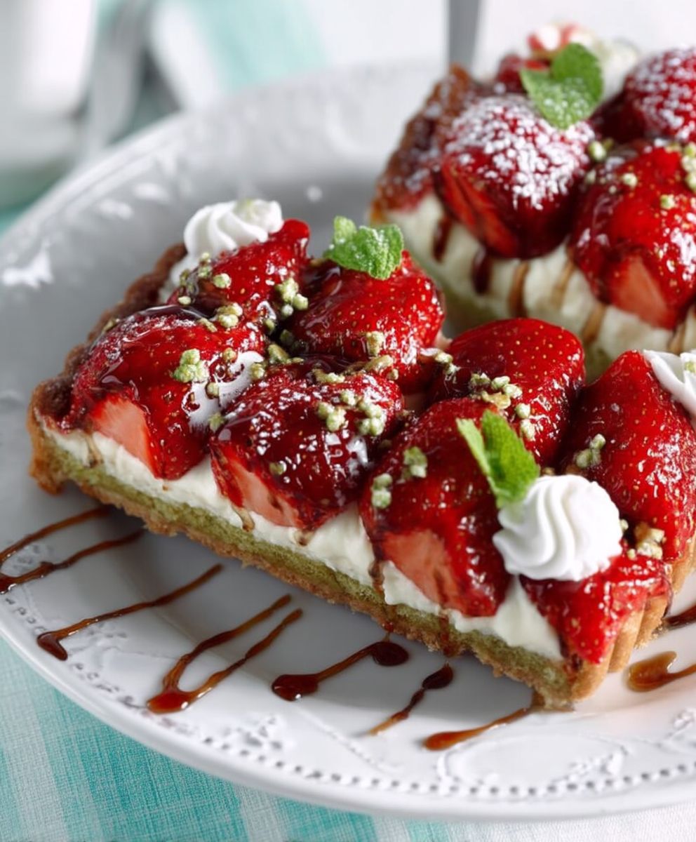 Tarte aux fraises facile