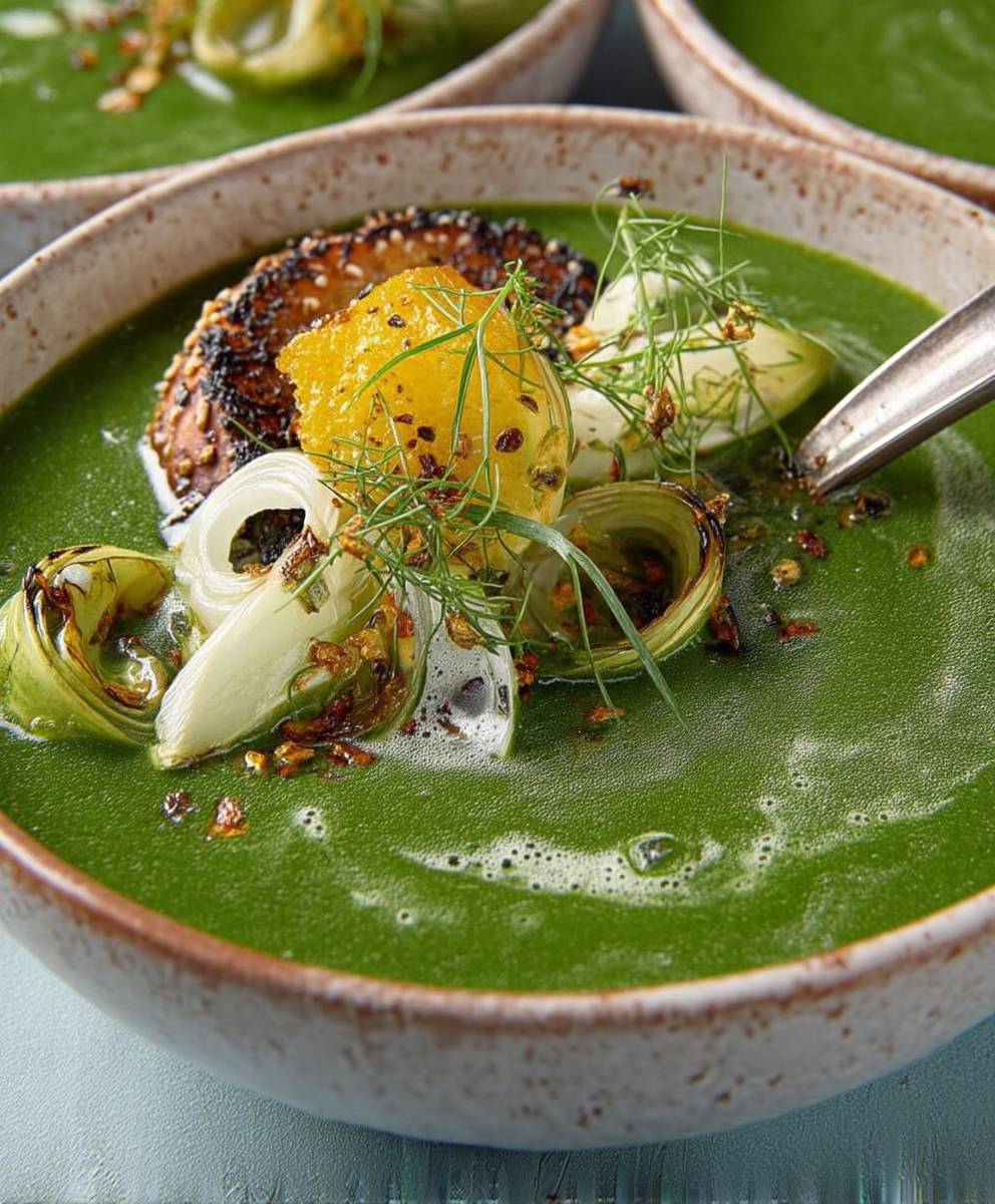 Velouté épinards facile rapide