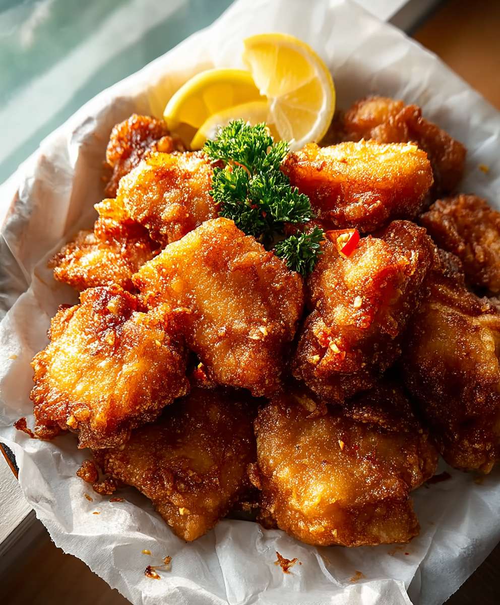 Poulet Karaage Maison