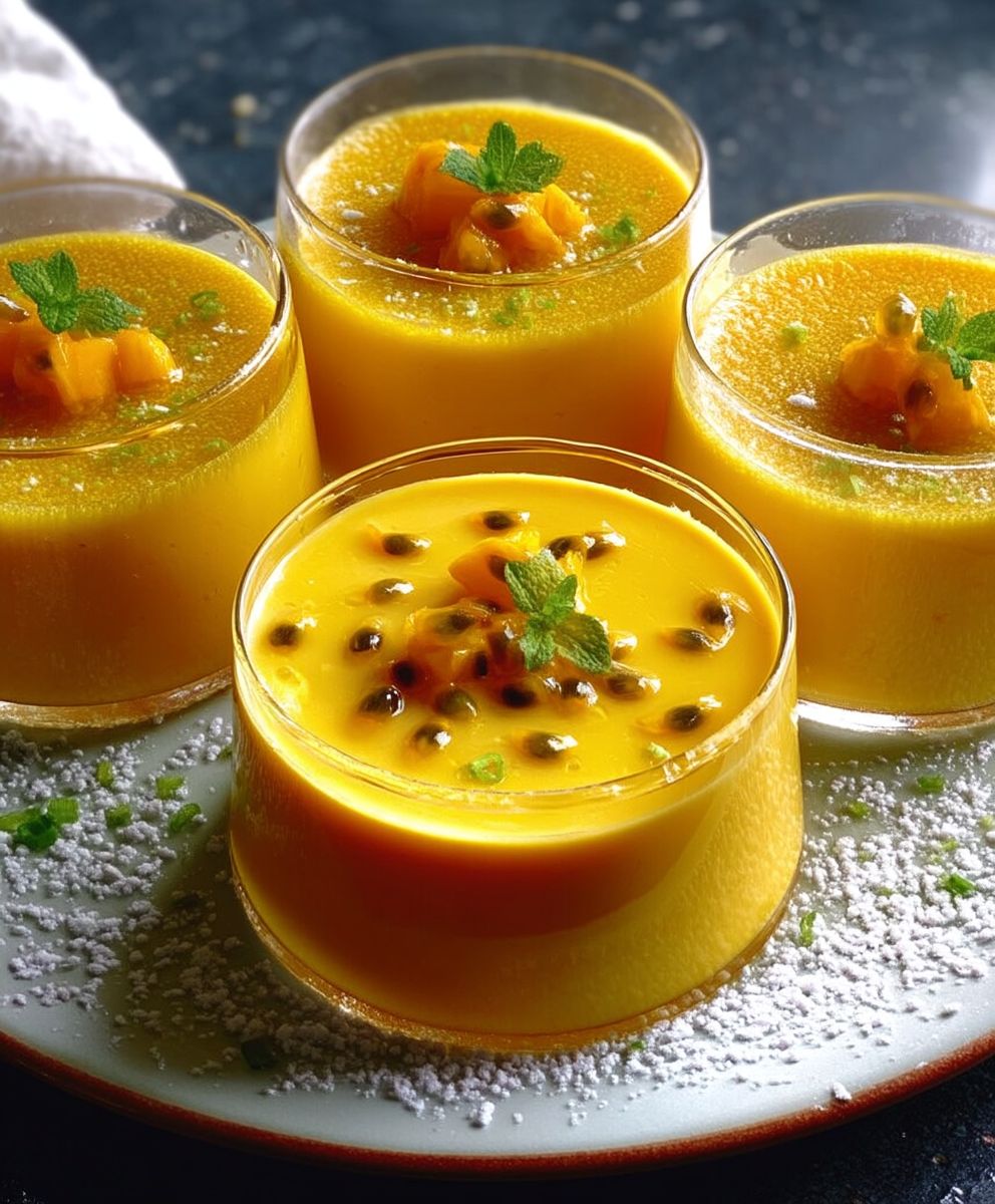 Mousse mangue passion